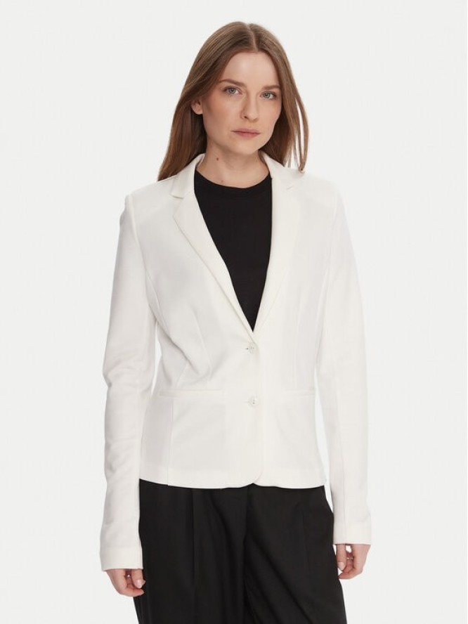 ONLY Marynarka 15153144 Biały Regular Fit