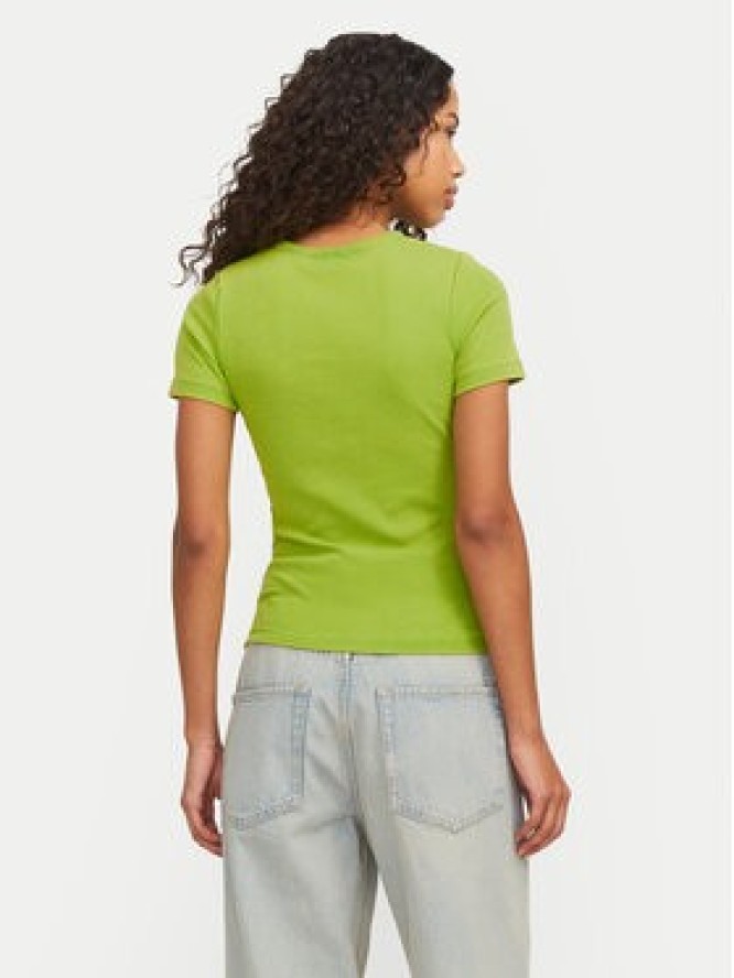 JJXX T-Shirt Frankie 12239962 Zielony Slim Fit