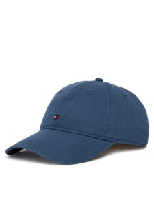 Tommy Hilfiger Czapka z daszkiem Flag Soft 6 Panel Cap AM0AM14099 Niebieski