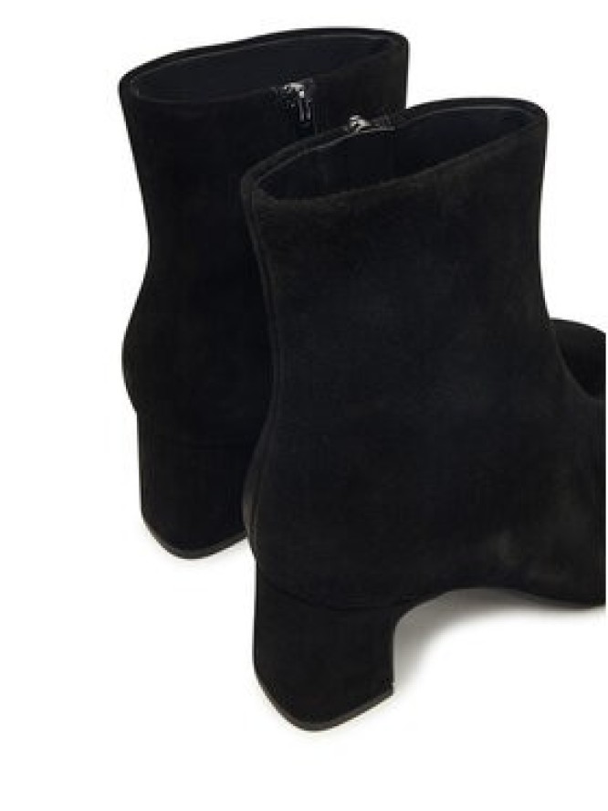 Clarks Botki Fernie Zip 26182936 Czarny