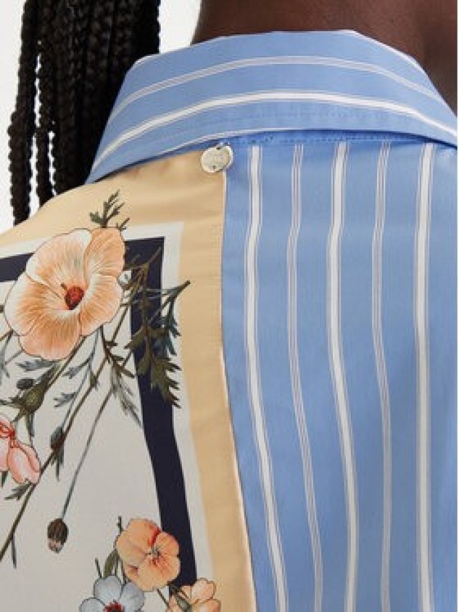 Liu Jo Koszula WA6383 T2555 Niebieski Regular Fit