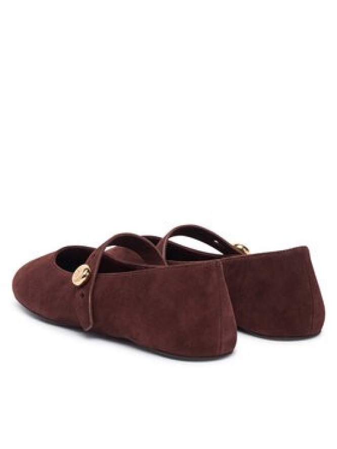 Tory Burch Baleriny 184681 Brązowy