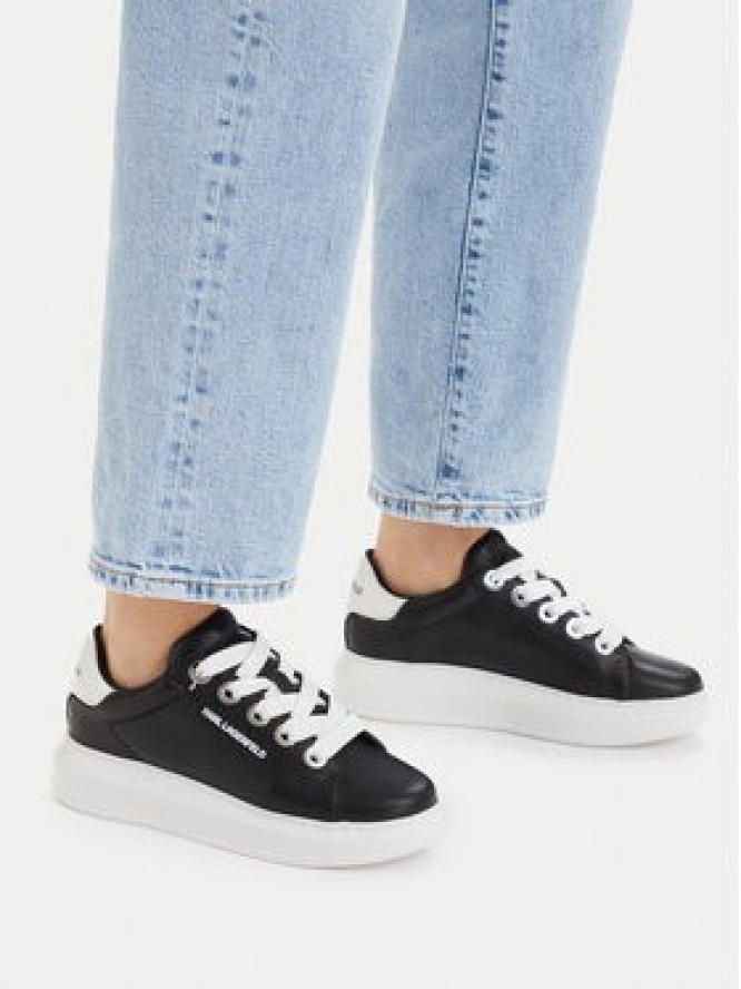 KARL LAGERFELD Sneakersy Kapri KL62519 Czarny