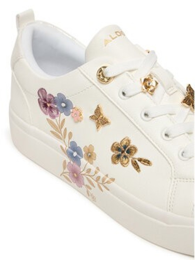 Aldo Sneakersy Springflowers 14295810 Biały