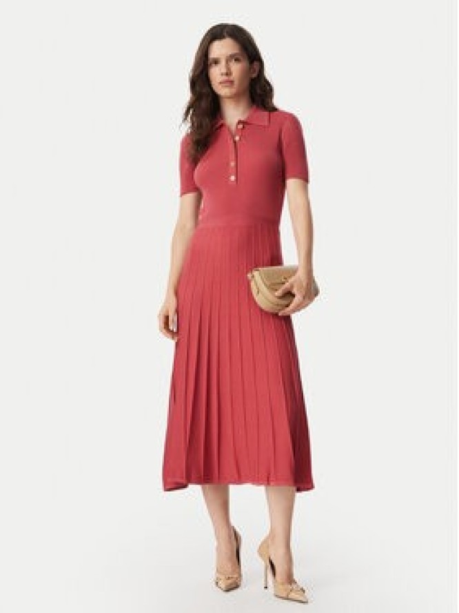 MICHAEL Michael Kors Sukienka codzienna MT5834F33D Czerwony jasny Regular Fit