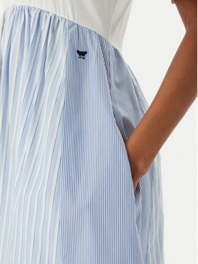 Weekend Max Mara Sukienka codzienna Brozno 2515621082 Biały Relaxed Fit
