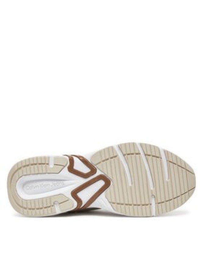 Calvin Klein Jeans Sneakersy Retro Tennis Mg Mix YW0YW01743 Beżowy