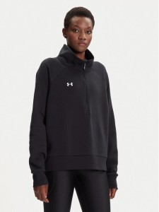 Under Armour Bluza Ua Rival Fleece Hz 1379492-001 Czarny Loose Fit