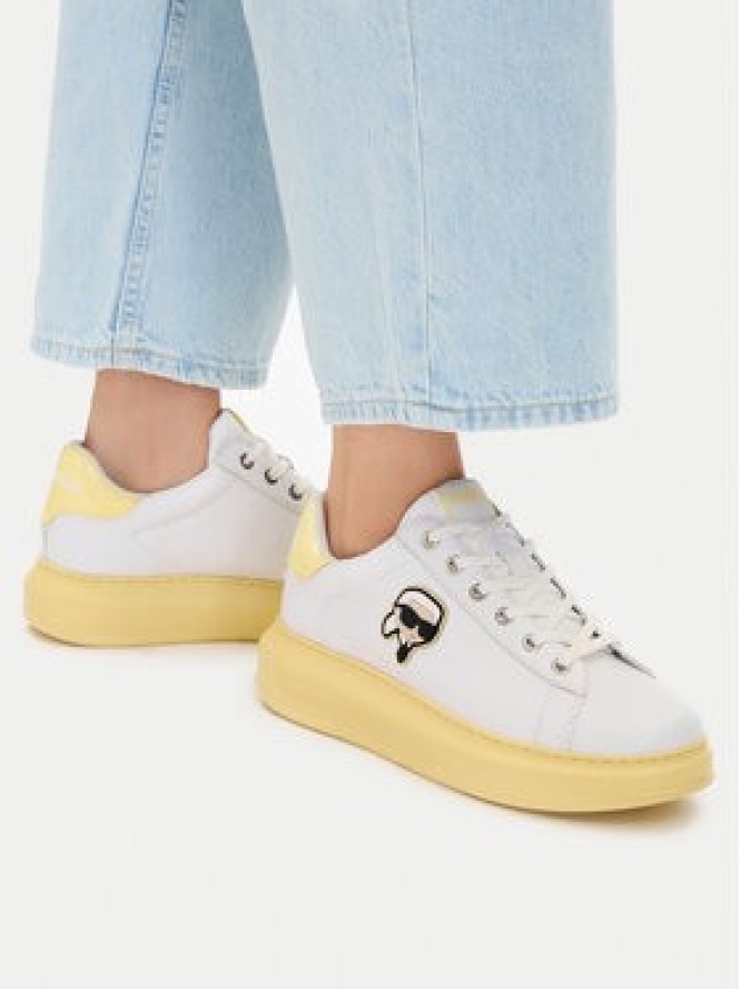 KARL LAGERFELD Sneakersy Kapri KL62530N Biały