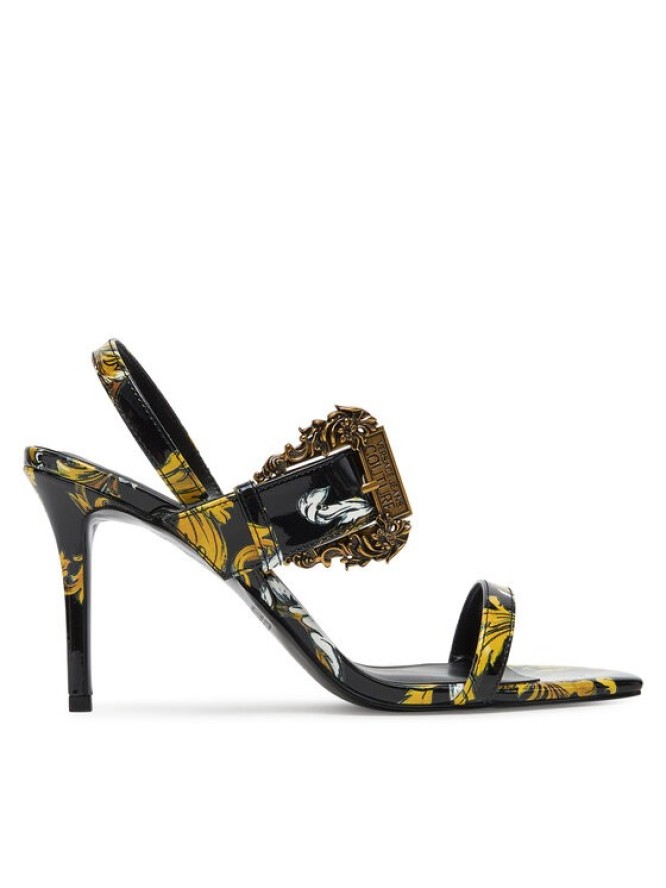 Versace Jeans Couture Sandały 78VA3S71 Czarny