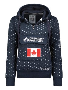 Canadian Peak Bluza "Gyrelle" w kolorze granatowym rozmiar: M