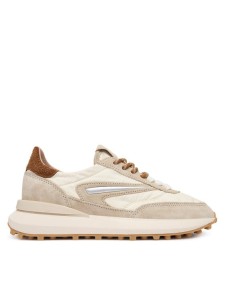 D.A.T.E. Sneakersy Athleta Nylon W451-AT-NY Beżowy