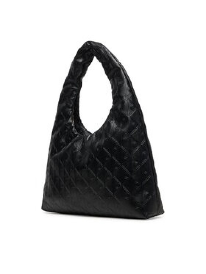 Calvin Klein Torebka Emblem Aop Puffer Lg Shoulder Ba LV04F3199G Czarny