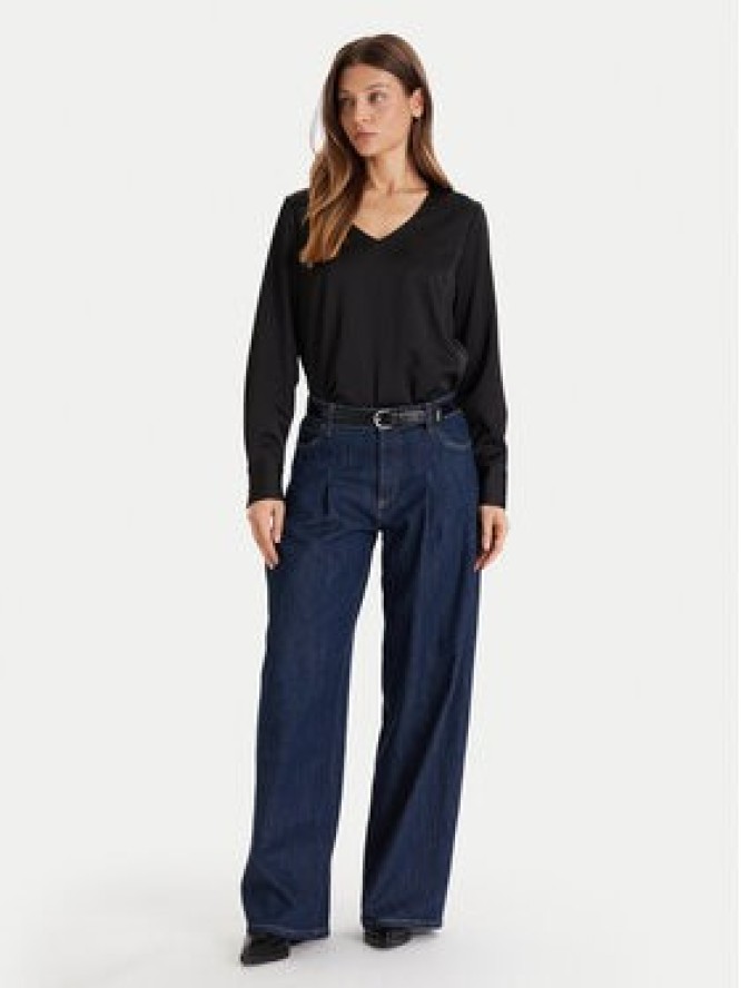 ONLY Bluzka Mika 15361191 Czarny Regular Fit