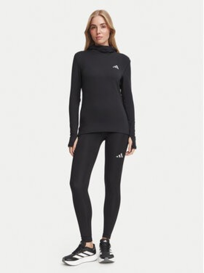 adidas Bluza techniczna Adi365 Running Essentials Winterized KV4283 Czarny Slim Fit