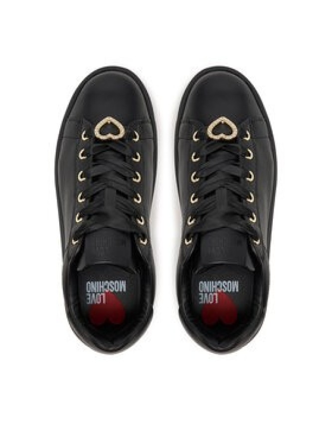 LOVE MOSCHINO Sneakersy JA15165G1NIAX00040 Czarny
