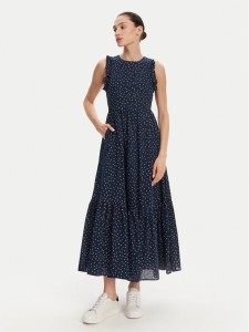 Pepe Jeans Sukienka codzienna Deborah PL953666 Granatowy Regular Fit