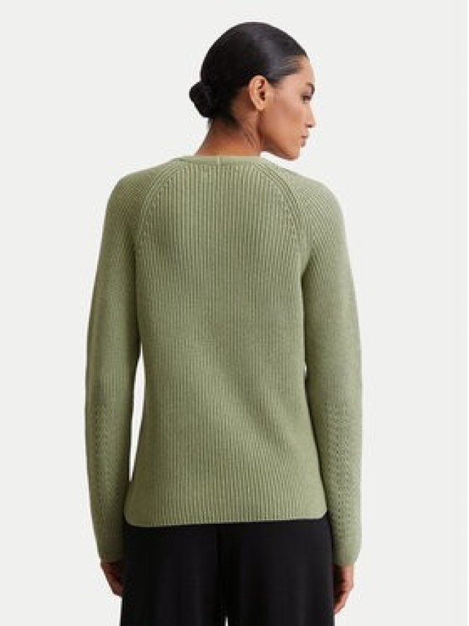 Marc O'Polo Sweter 506 6059 60097 Zielony Slim Fit