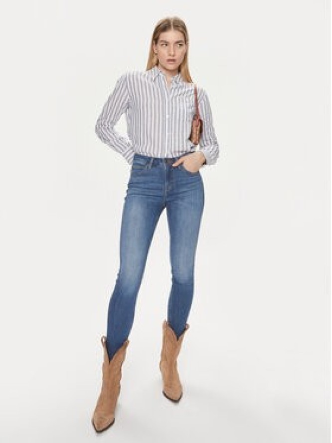 Lee Jeansy Scarlet 112346881 Niebieski Skinny Fit