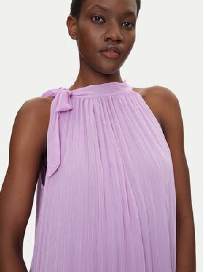 Dixie Sukienka koktajlowa A319W013A Fioletowy Regular Fit