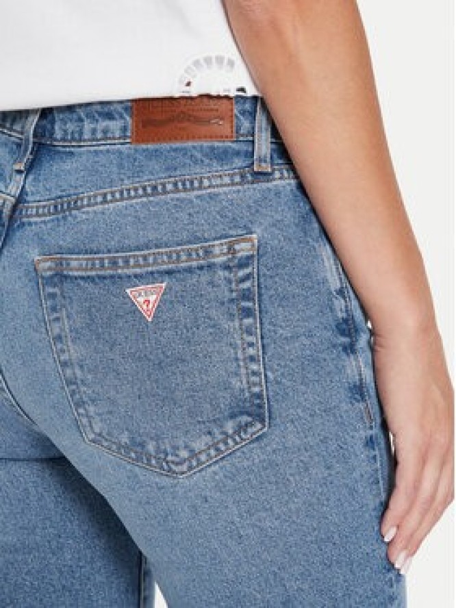 Guess Jeans Jeansy W4YA98 D5CC5 Niebieski Straight Fit