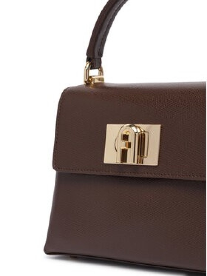 Furla Torebka 1927 Mini Top Handle WB00109 ARE000 4284S Brązowy ciemny