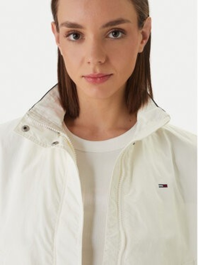 Tommy Jeans Kurtka przejściowa Essential DW0DW20439 Écru Regular Fit