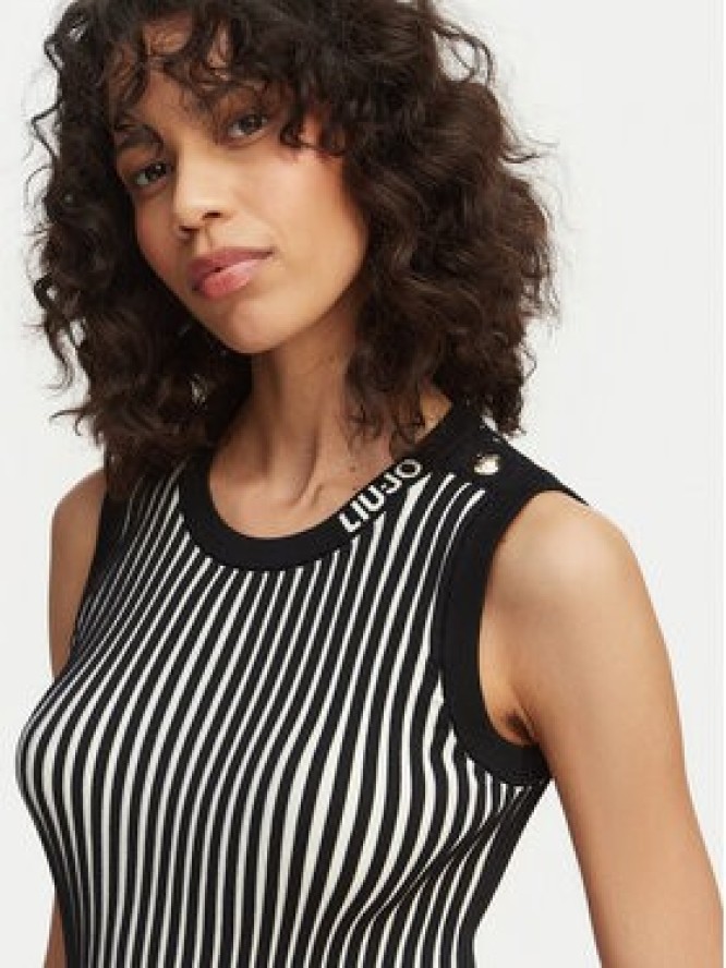 Liu Jo Sport Top TA6064 MS55N Czarny Regular Fit