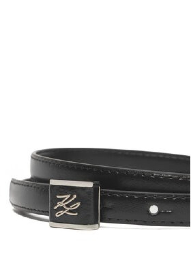 KARL LAGERFELD Pasek Damski B1W33074 Czarny