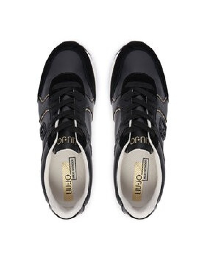 Liu Jo Sneakersy Maxi Wonder Plus 02 BF6009 PX900 Czarny