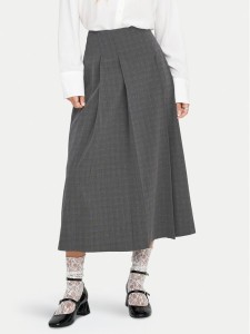 ONLY Spódnica maxi Lexie 15359282 Szary Regular Fit