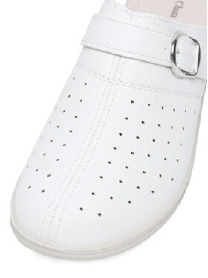 Clara Barson Klapki WS010904-01 Biały