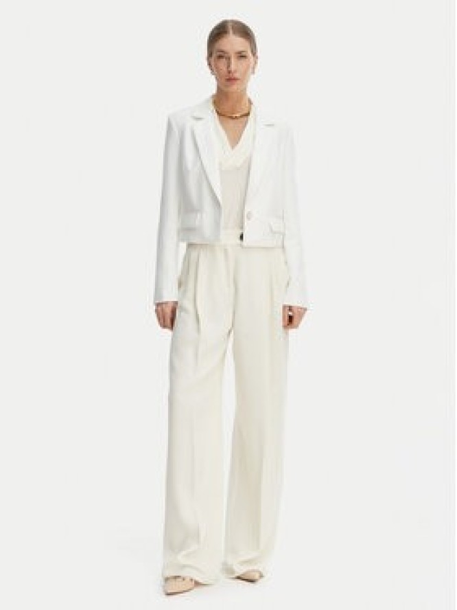 Guess Marynarka W6GN03 W1742 Biały Regular Fit