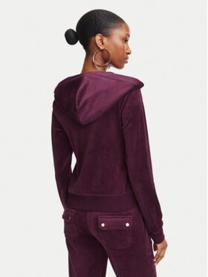 Juicy Couture Bluza Robertson JCAP176G Fioletowy Slim Fit