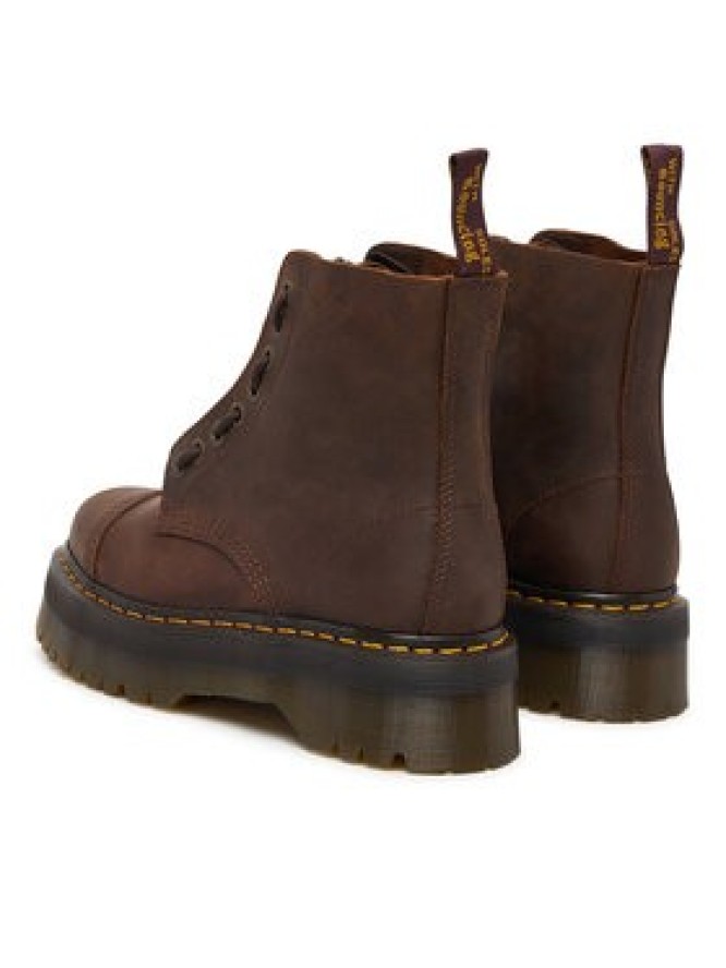Dr. Martens Glany Crazy Horse DM40910200 Brązowy