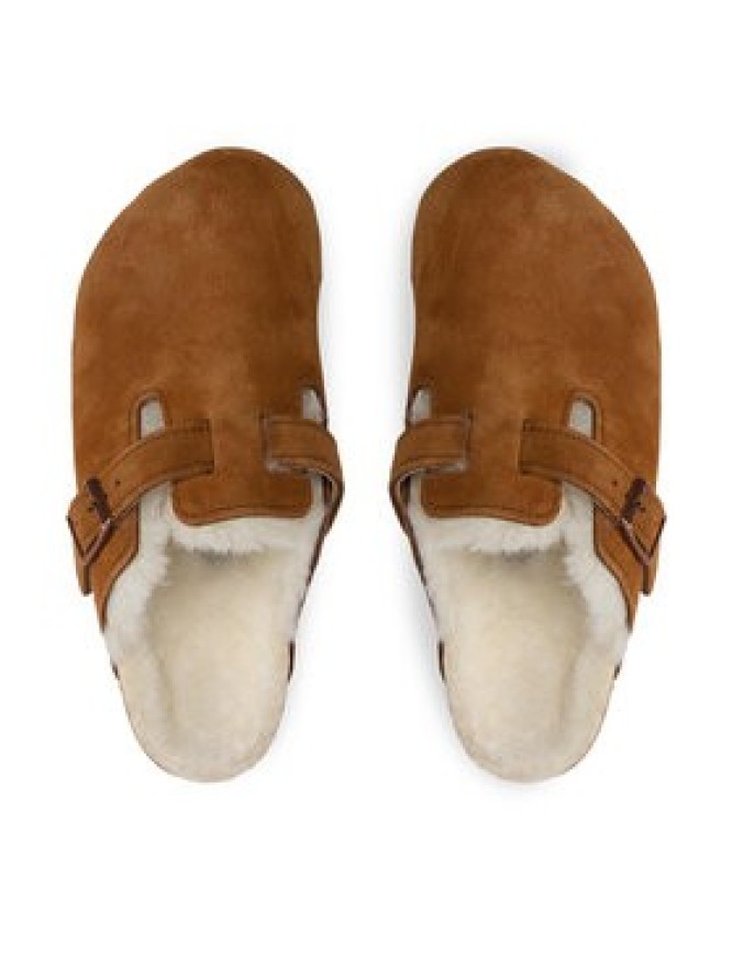 Birkenstock Klapki Boston Vl/Sheraling 1001141 Brązowy