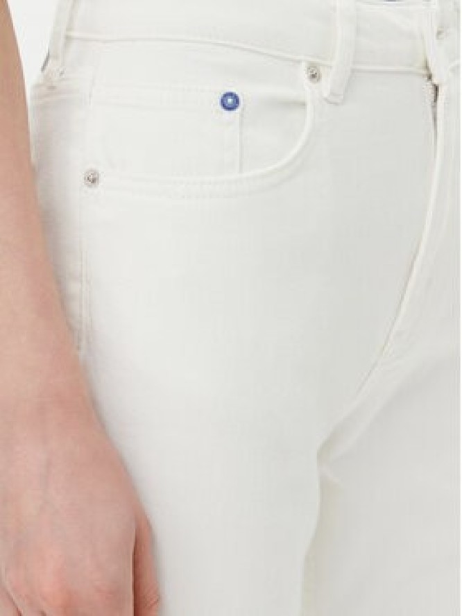 Karl Lagerfeld Jeans Jeansy A2W10135 Biały Straight Fit