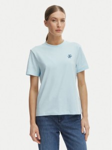 Tommy Hilfiger T-Shirt WW0WW48699 Niebieski Regular Fit