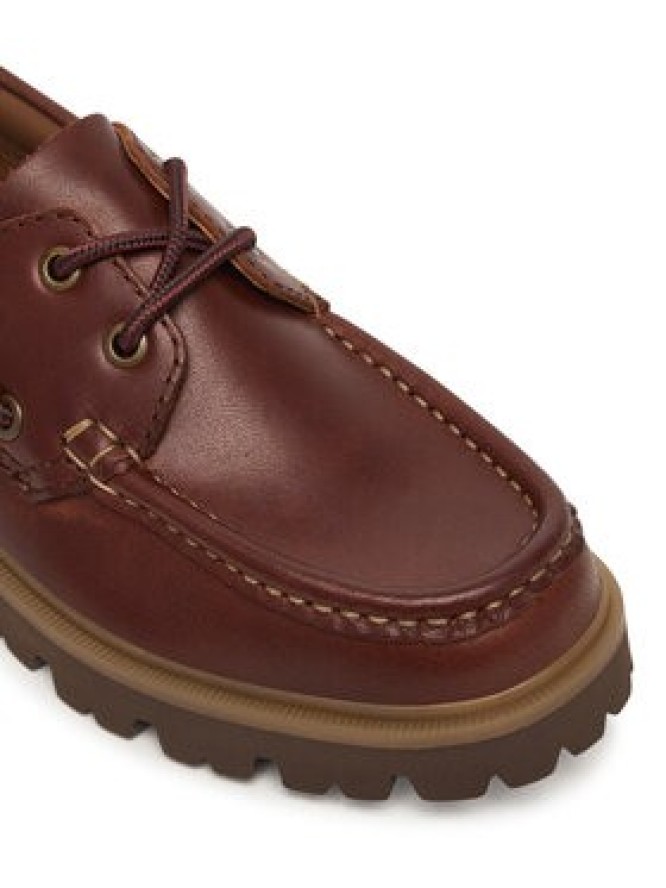 Clarks Półbuty Cleyhill Boat. 26187287 Brązowy