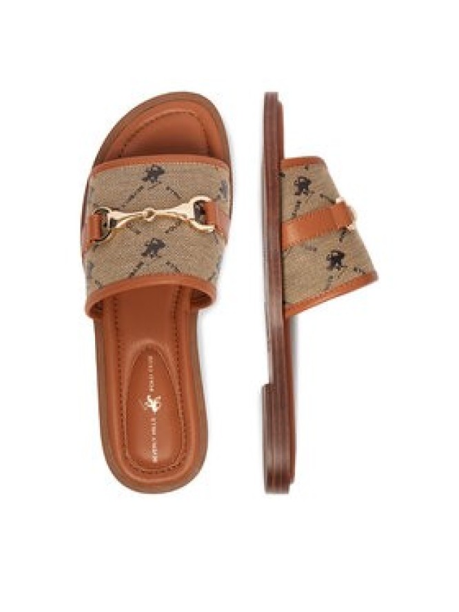 Beverly Hills Polo Club Klapki EO-HY6692-2 Brązowy