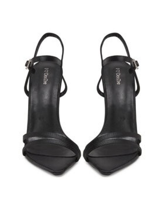 DeeZee Sandały YUNJMW81572-S-1 Czarny
