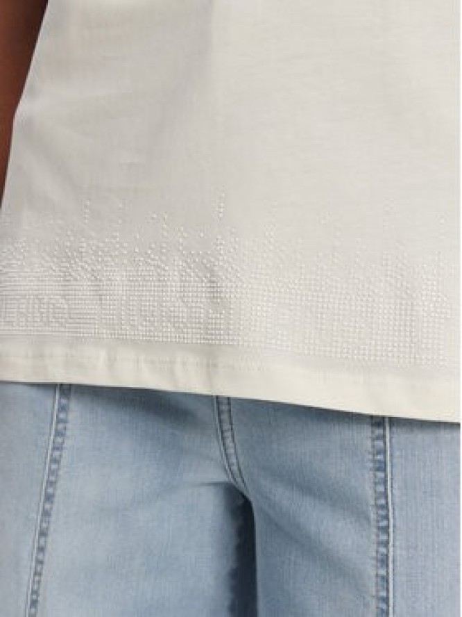 Liu Jo Sport T-Shirt TA5180 JS923 Biały Regular Fit