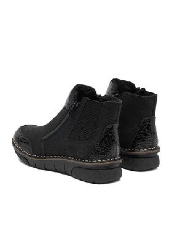 Rieker Botki CEO-73355-00 Czarny
