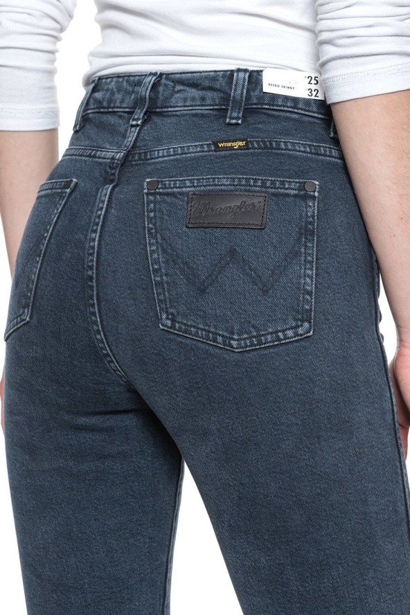 WRANGLER RETRO SKINNY MIDNIGHT STONE W253WB19X 112128004