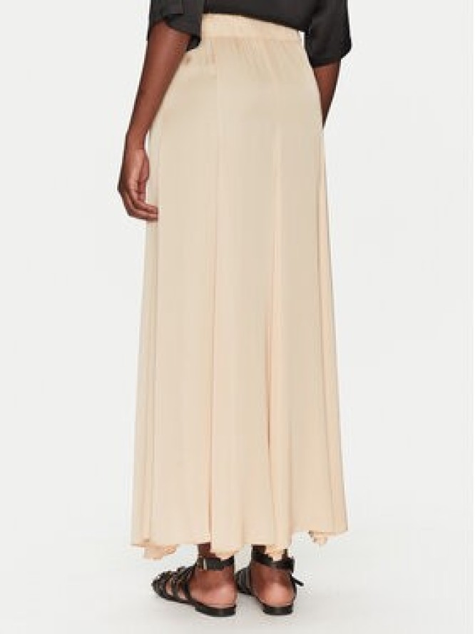 ViCOLO Spódnica maxi TD0004 Beżowy Regular Fit