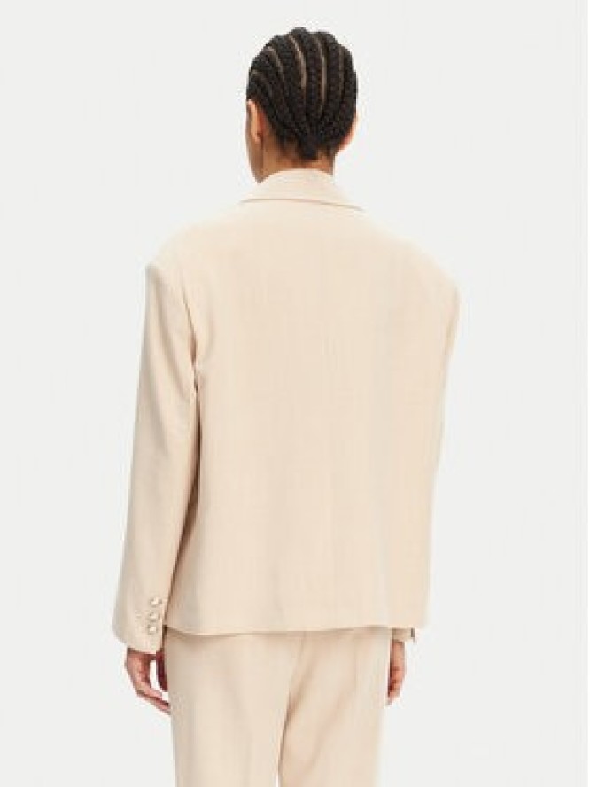 Maryley Marynarka 25EB288/21BE Beżowy Regular Fit