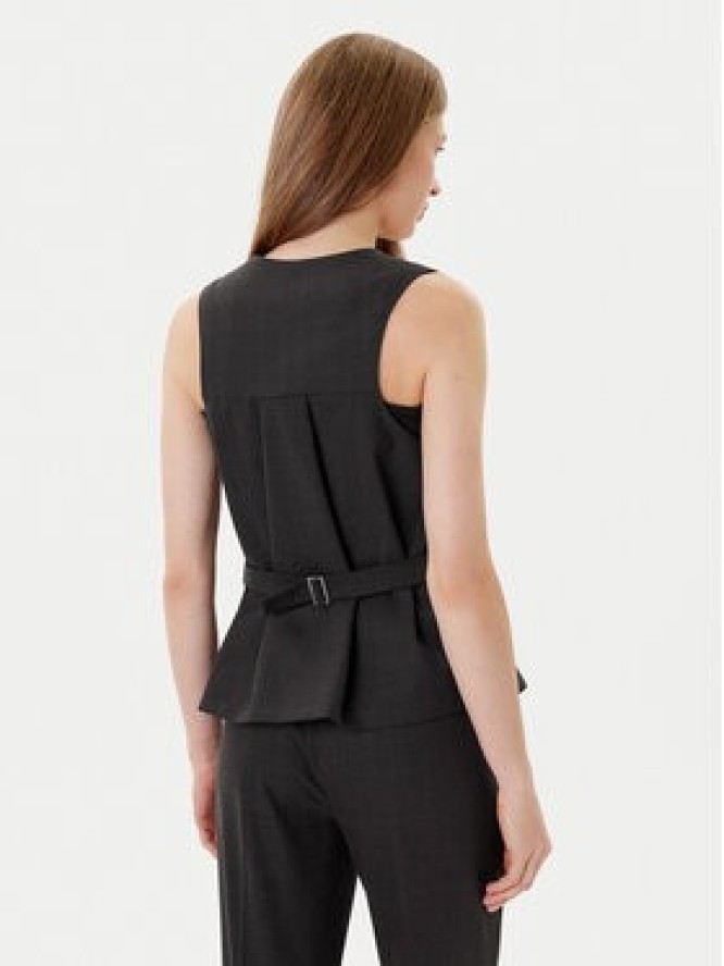 MAX&Co. Kamizelka garniturowa Colour 2526156022200 Brązowy Regular Fit