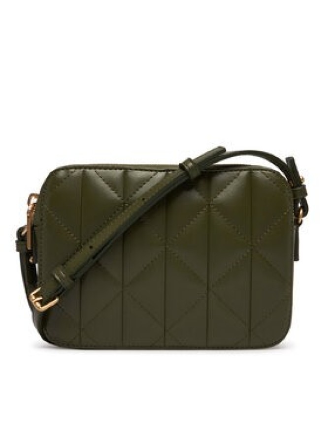 Calvin Klein Torebka Quilted Double Zip Camera Bag LV04F3328G Beżowy