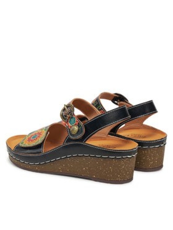 Laura Vita Sandały Facscineo 0122 Czarny