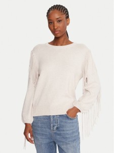 Marella Sweter Falco 2525366281000 Beżowy Regular Fit